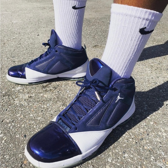 The Air Jordan 16 Retro Midnight Navy 2016 used size 13, no price change. - Picture 11 of 11